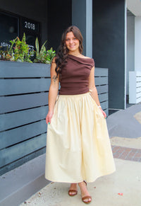 Kiana Side Tie Skirt