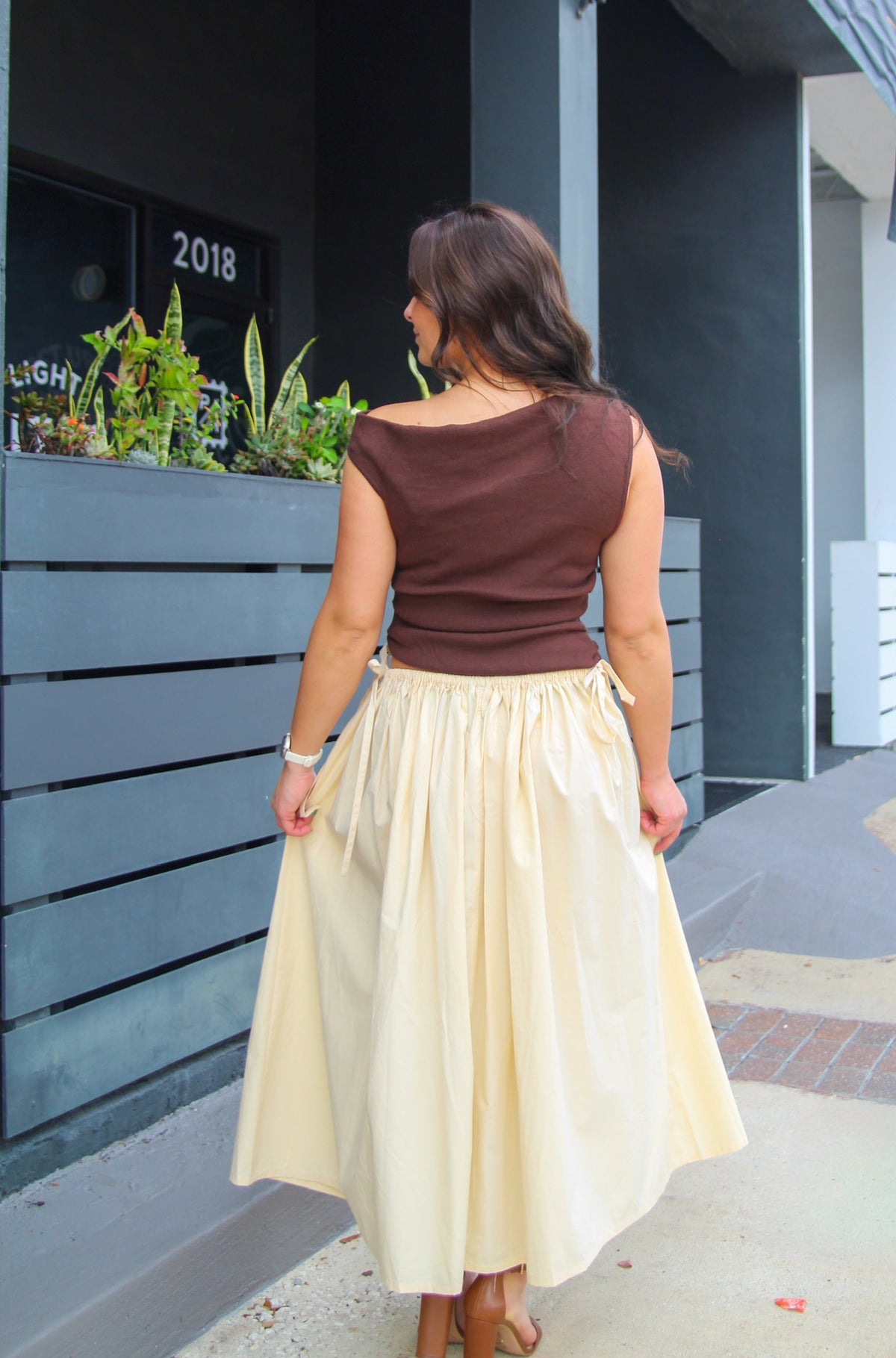 Kiana Side Tie Skirt