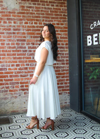 Nova Crop Top - Cream