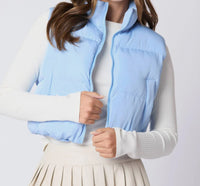 Baby Blue Puffer Jacket