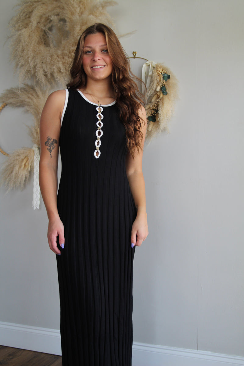 Ellie Contrast Maxi