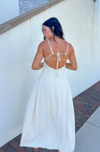 Natural Open Back Maxi