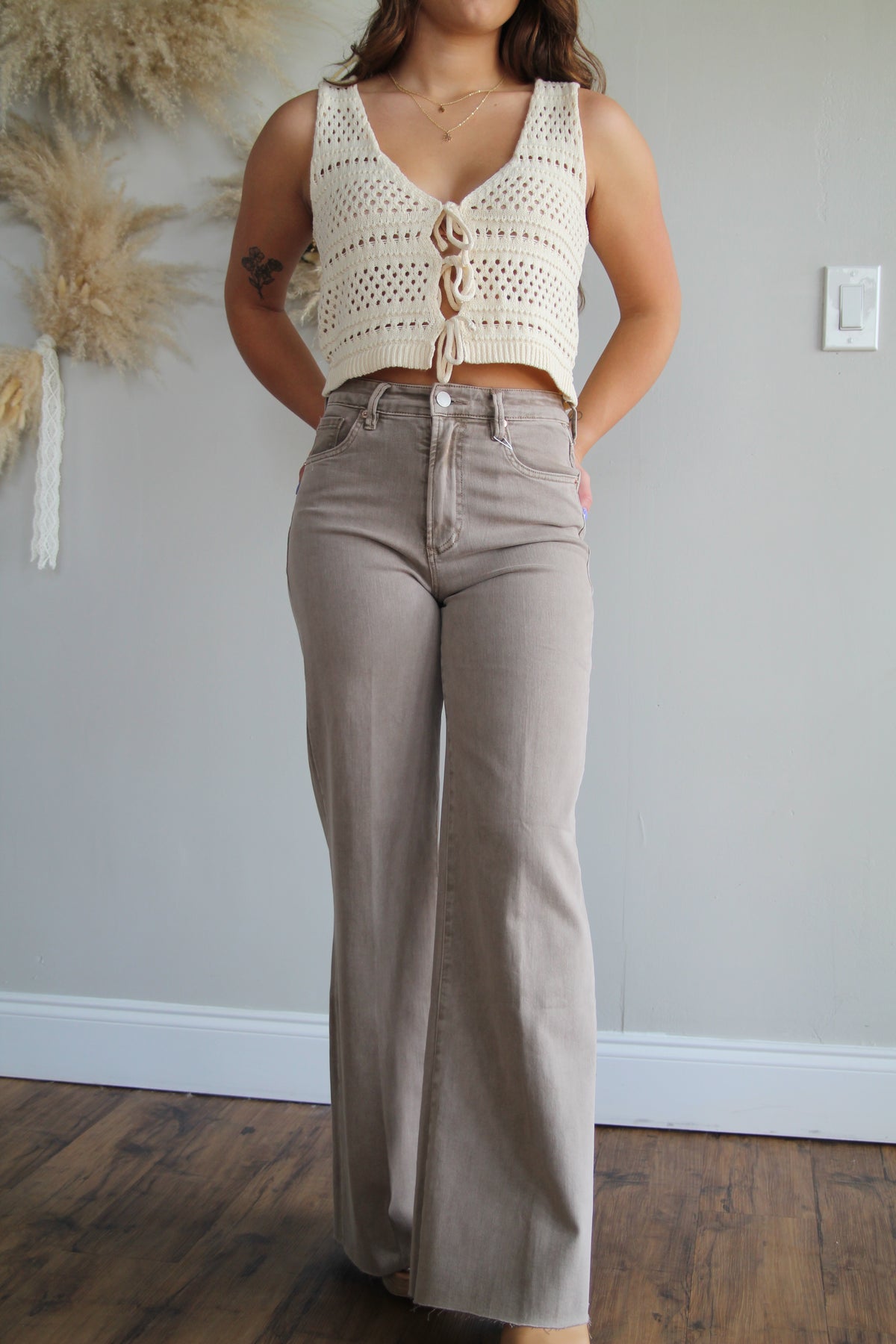 Fiona Wide Leg Jean - Casmere