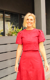 Olivia Crew Neck Top