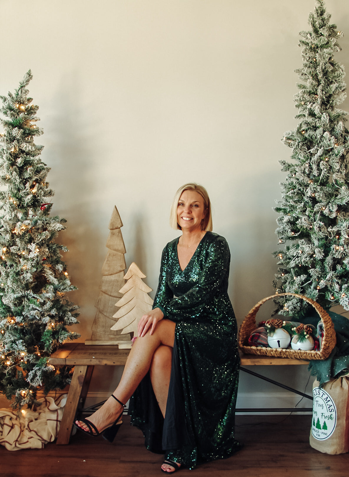 Holiday Sequin Dress