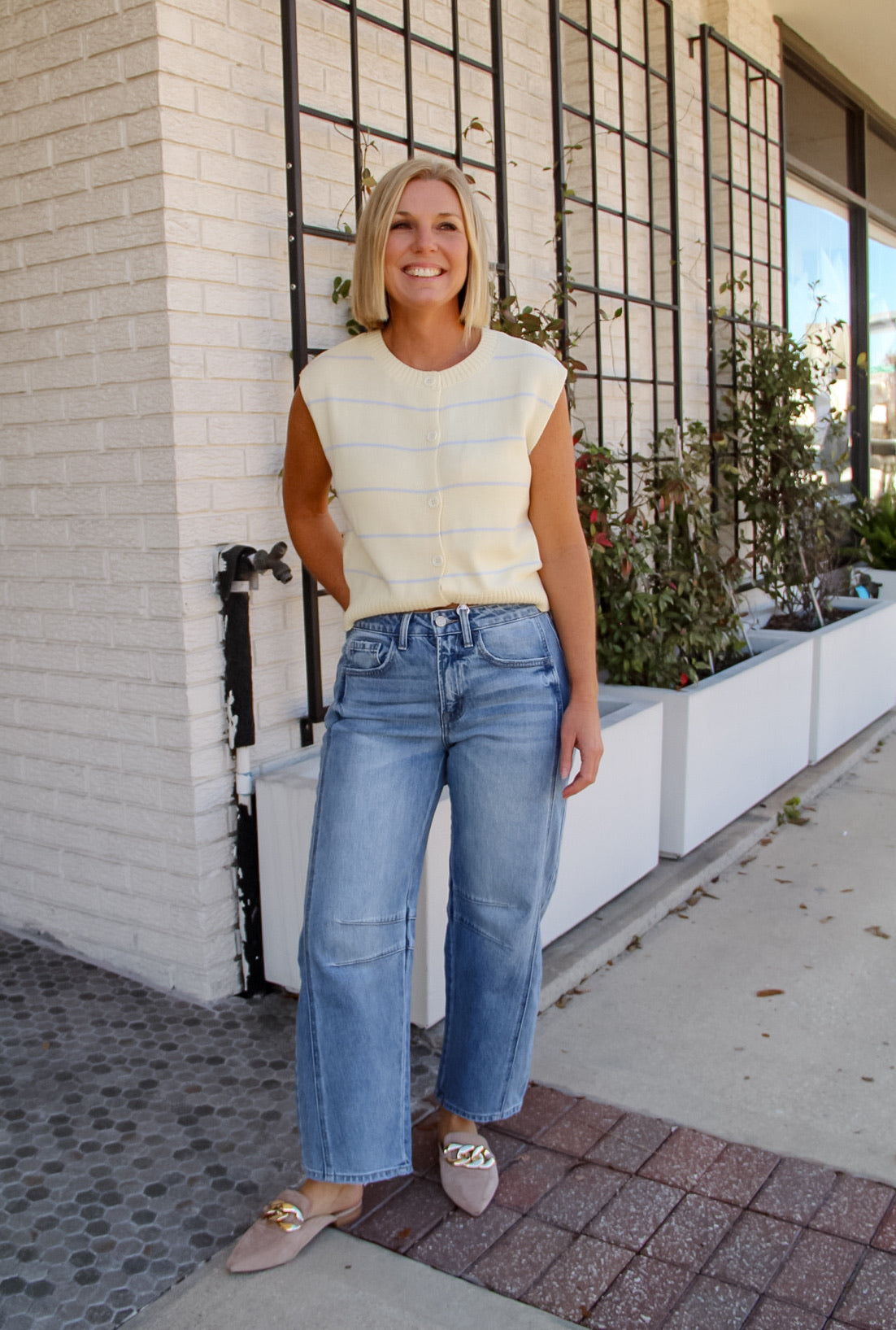 Kylie Button Down Top