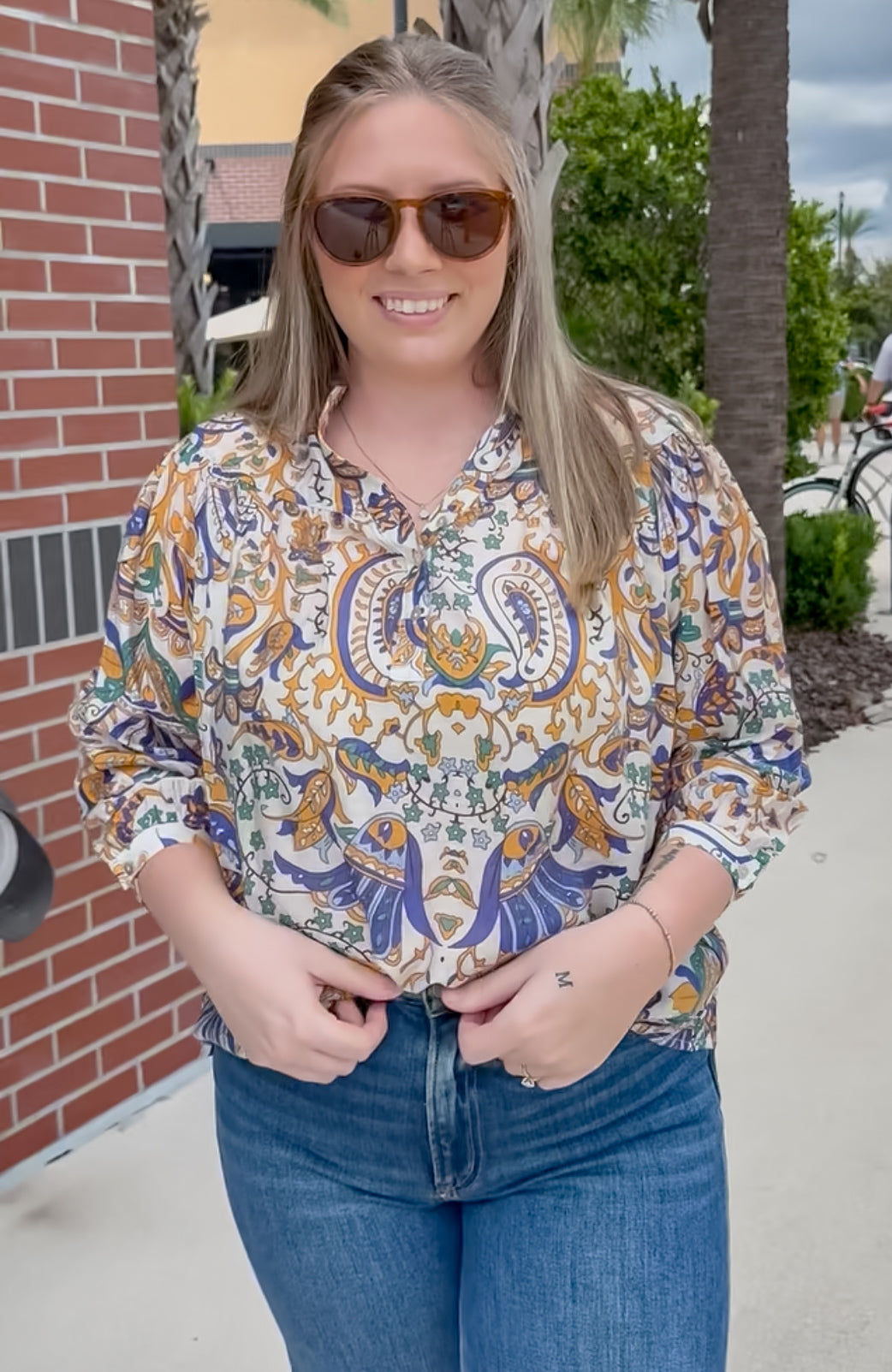 Paisley Blouse