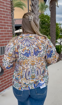 Paisley Blouse