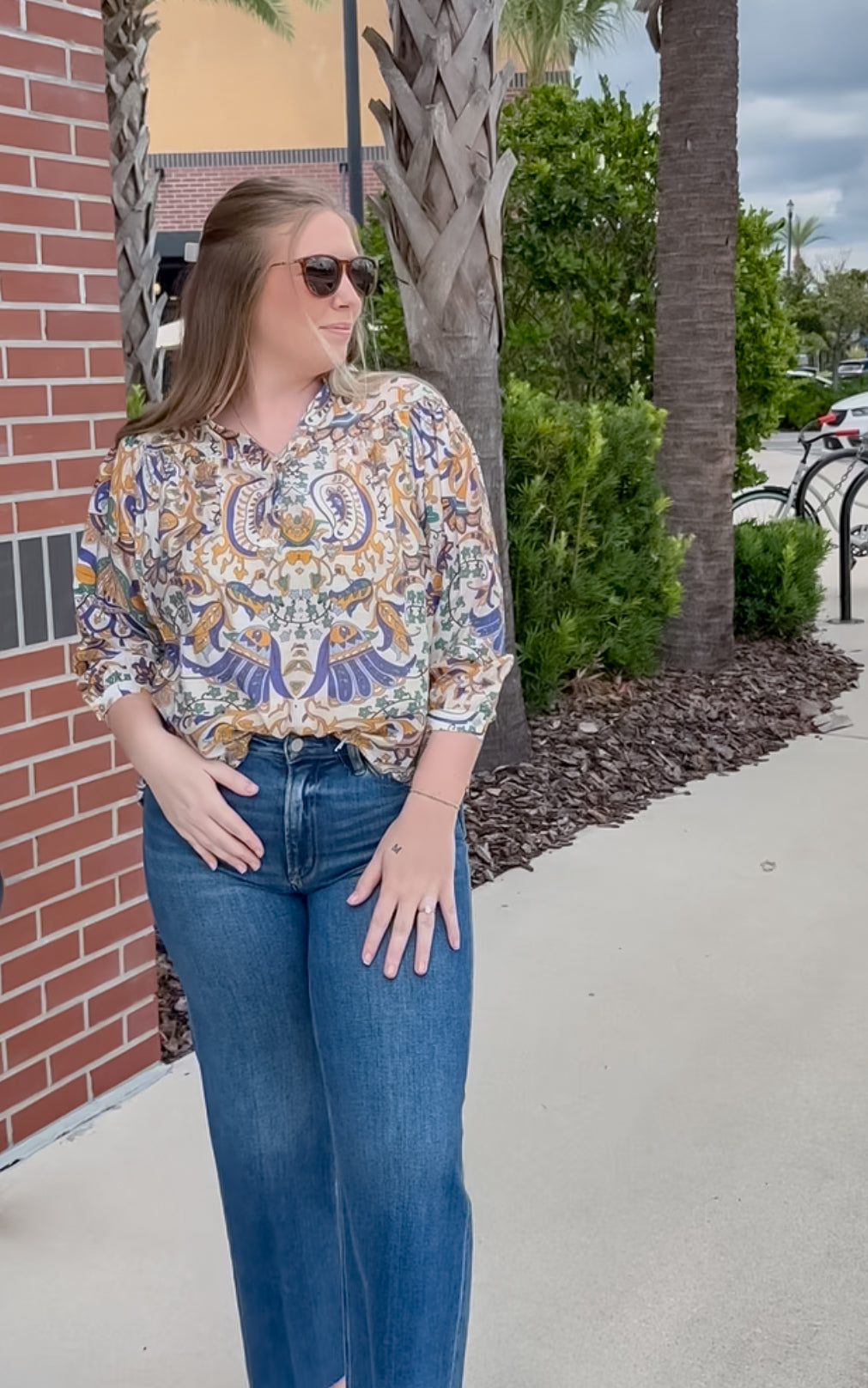 Paisley Blouse