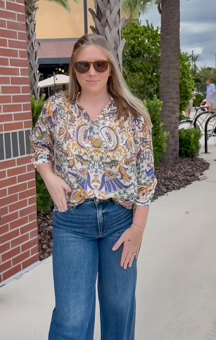 Paisley Blouse