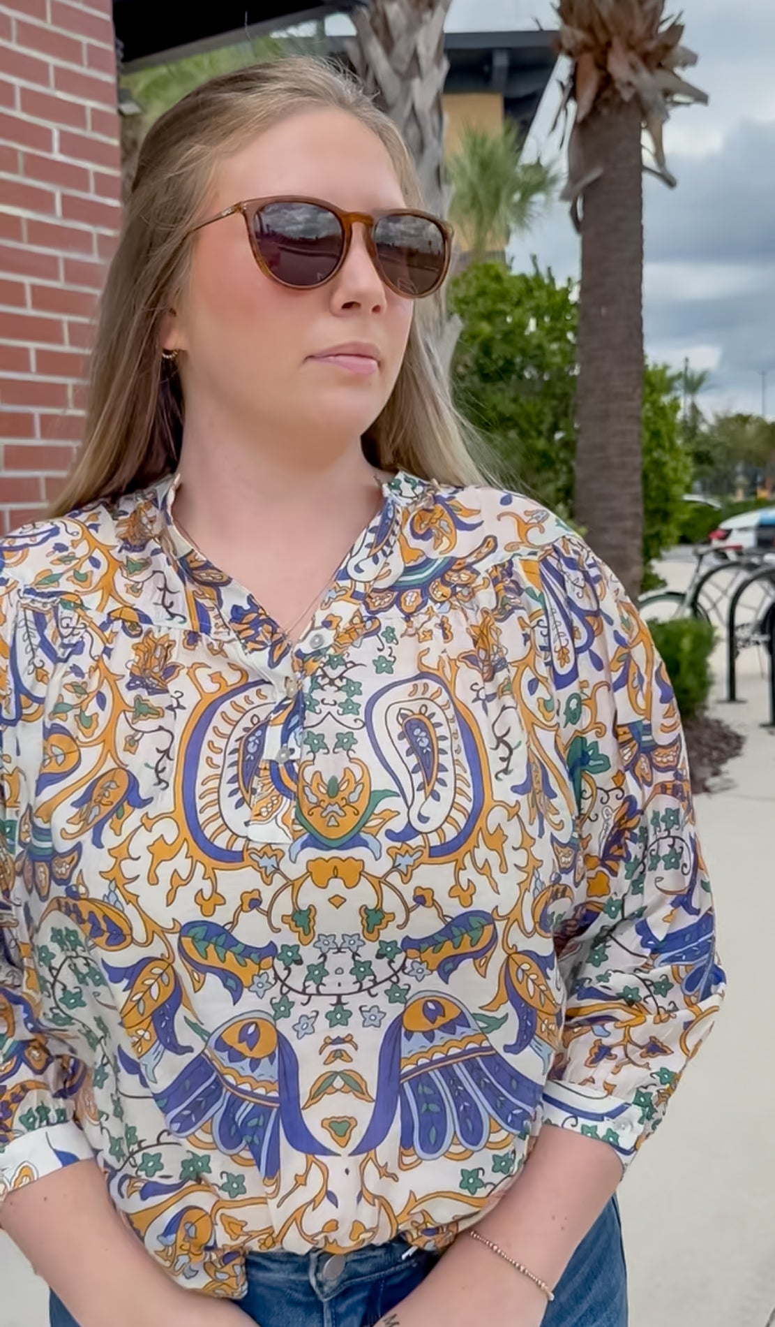 Paisley Blouse