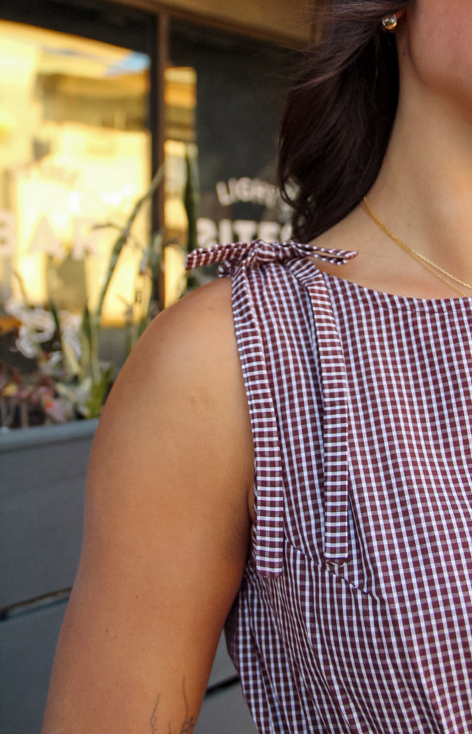 Carroll Gingham Dress