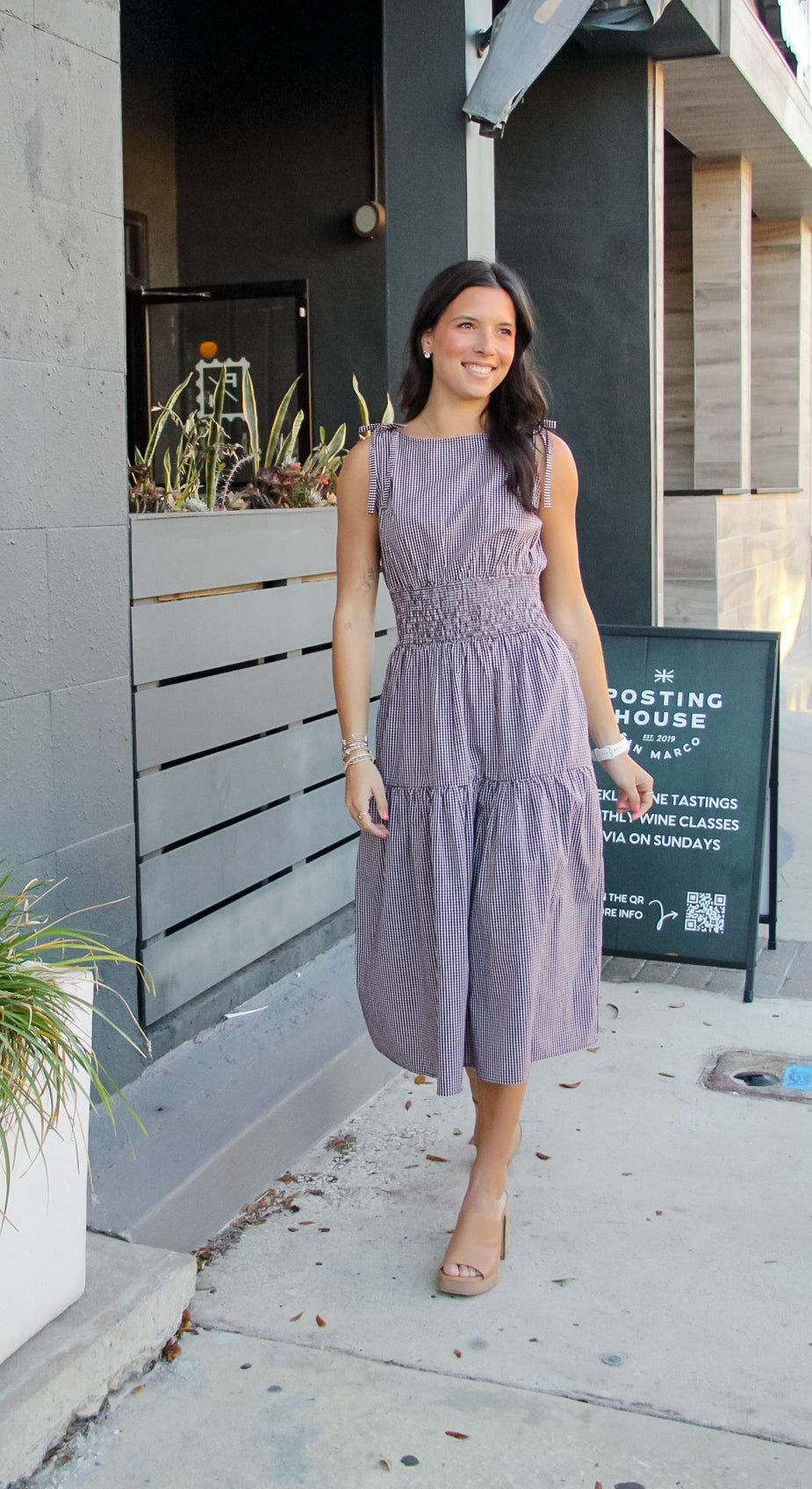 Carroll Gingham Dress