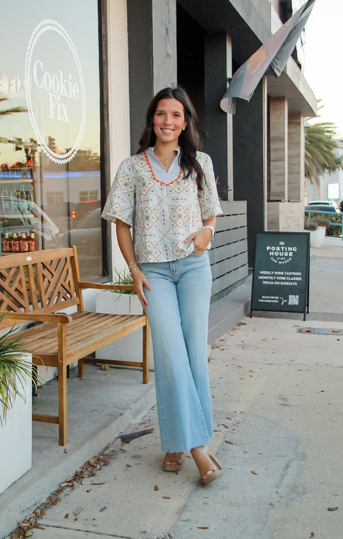 Fiona Wide Leg - Light