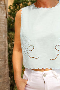 Nova Eyelet Top