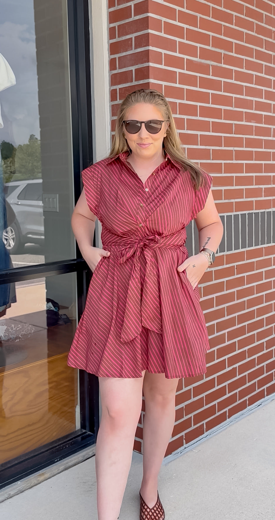 Magenta Muse Dress