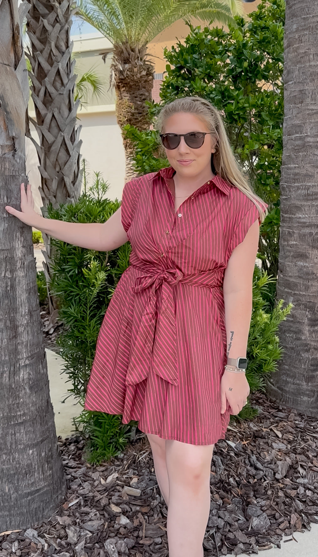 Magenta Muse Dress