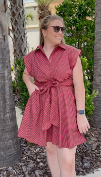 Magenta Muse Dress
