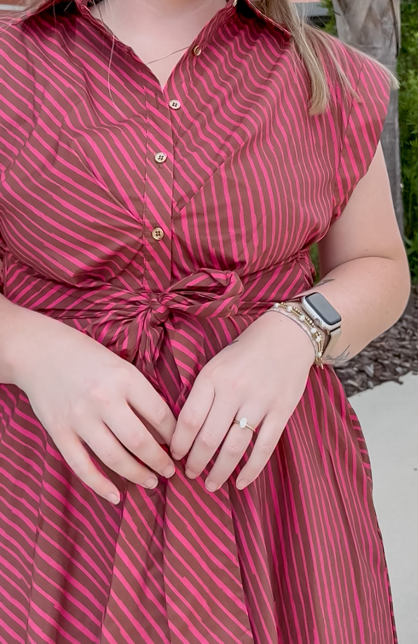 Magenta Muse Dress