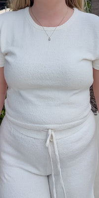 Andre Knit Pants - Ivory
