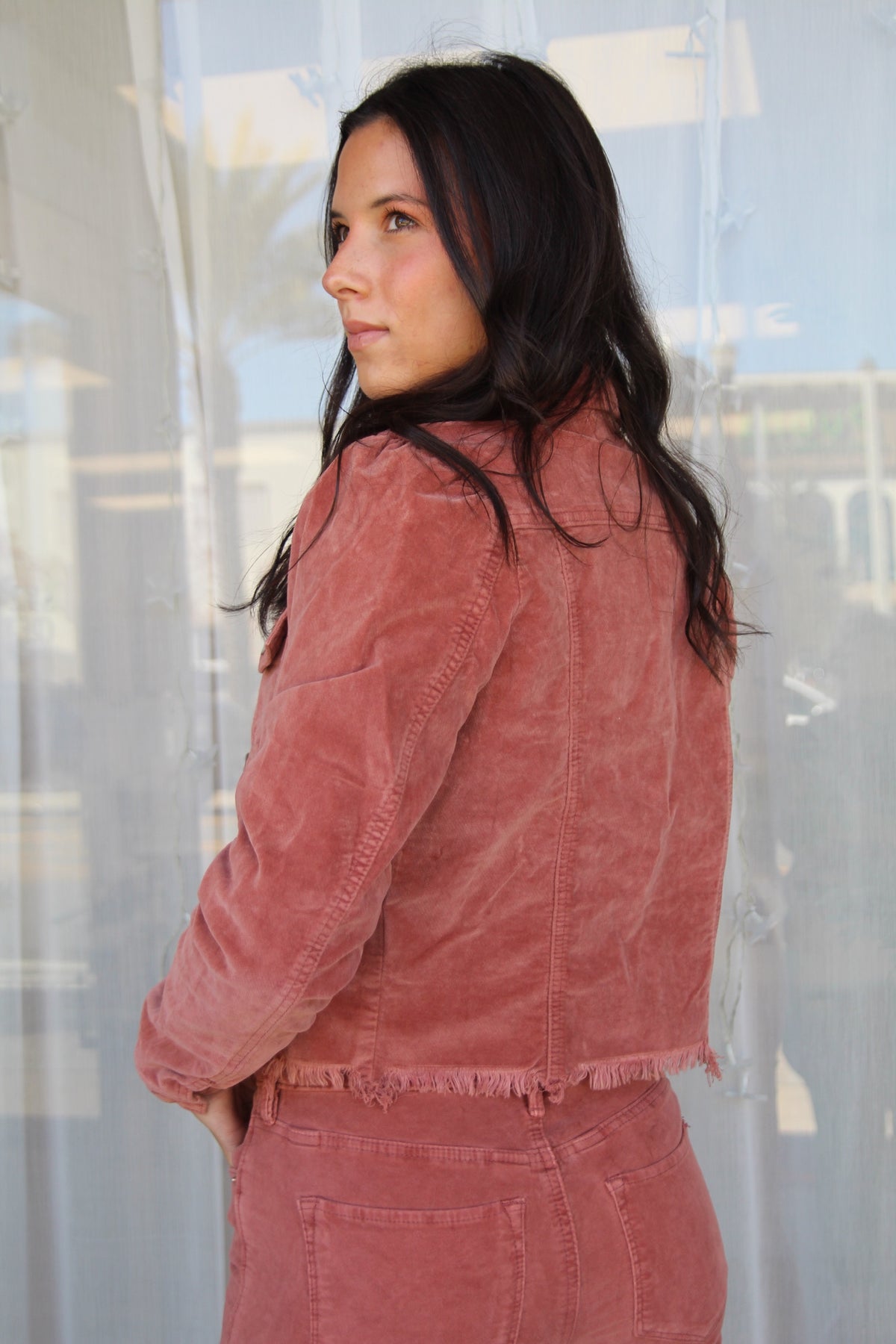 Roselyn Crop Jacket