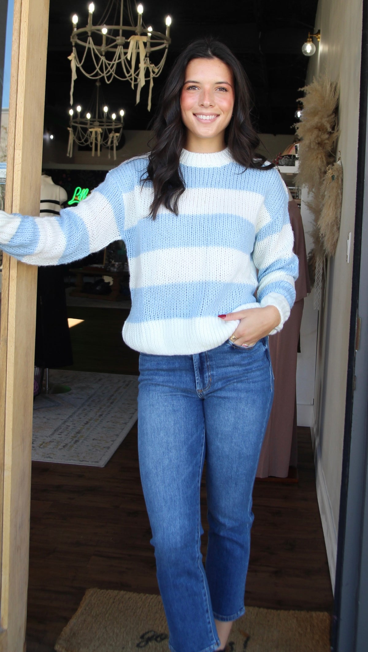 Clara Striped Sweater