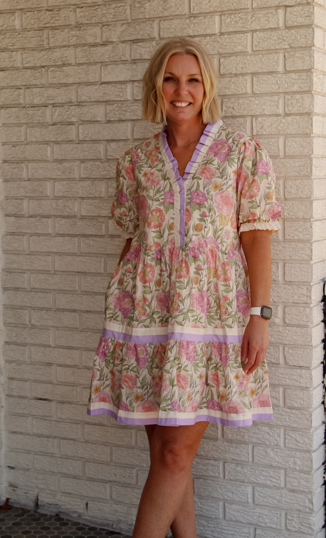 Happy Days Floral Dress