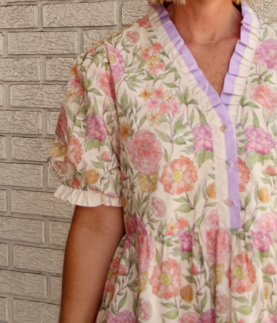 Happy Days Floral Dress