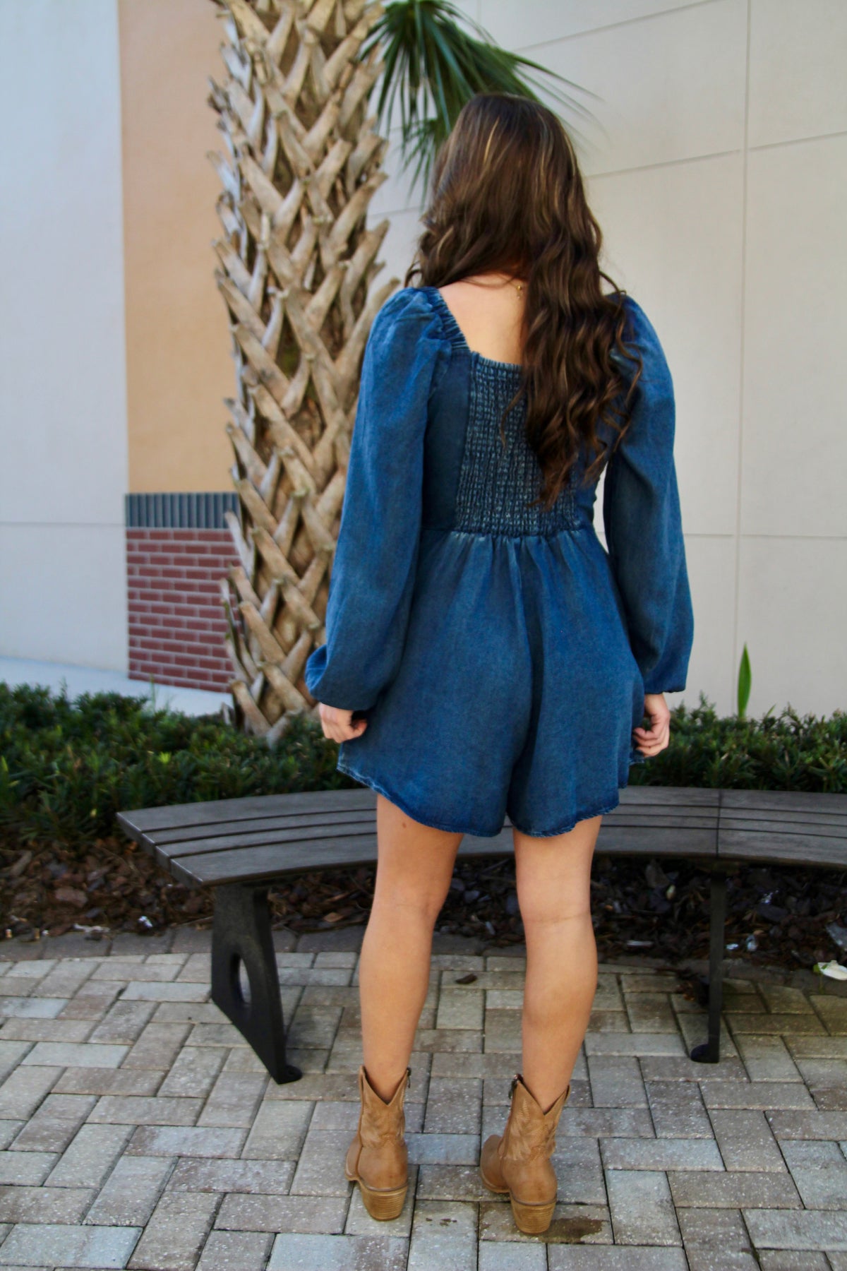 It’s Pouring Smocked Romper