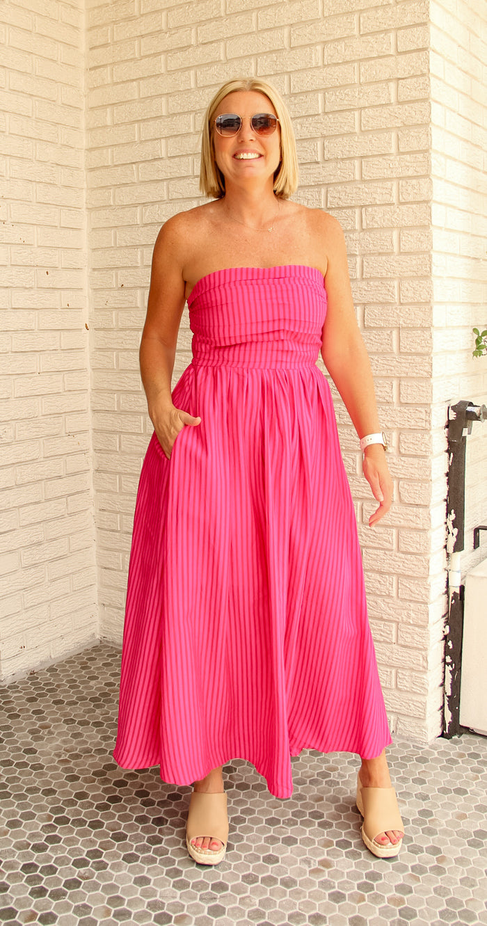Promenade Dress - Pink