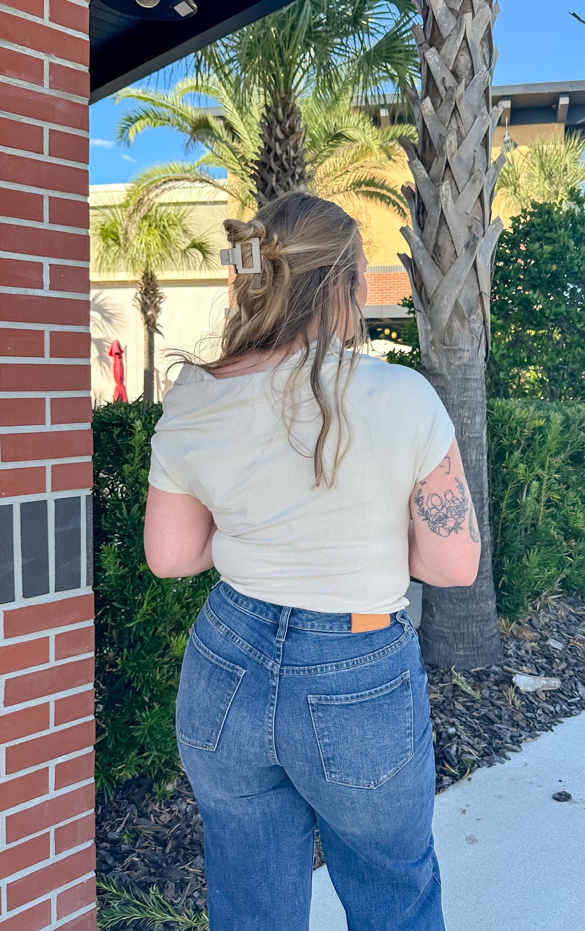 Drape Off Shoulder Top