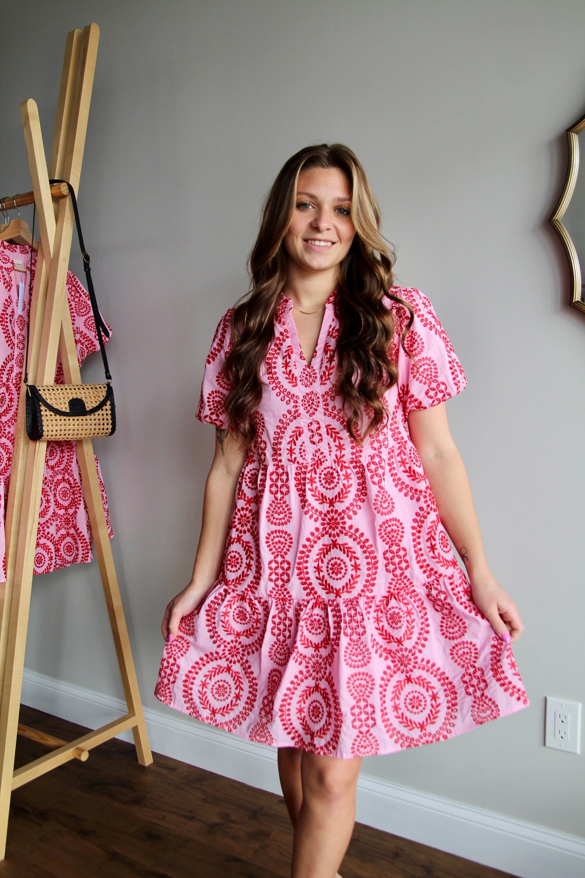 Sarah Eyelet Dress