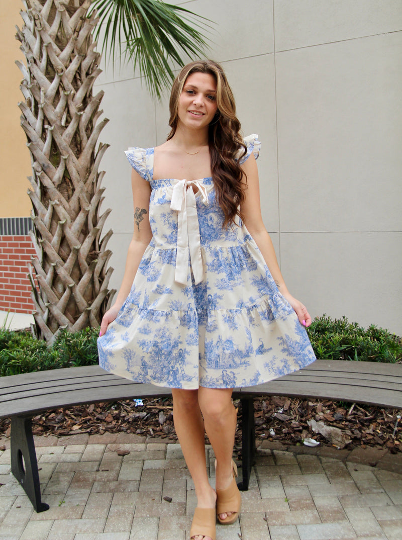 Rosemarie Ruffle Dress