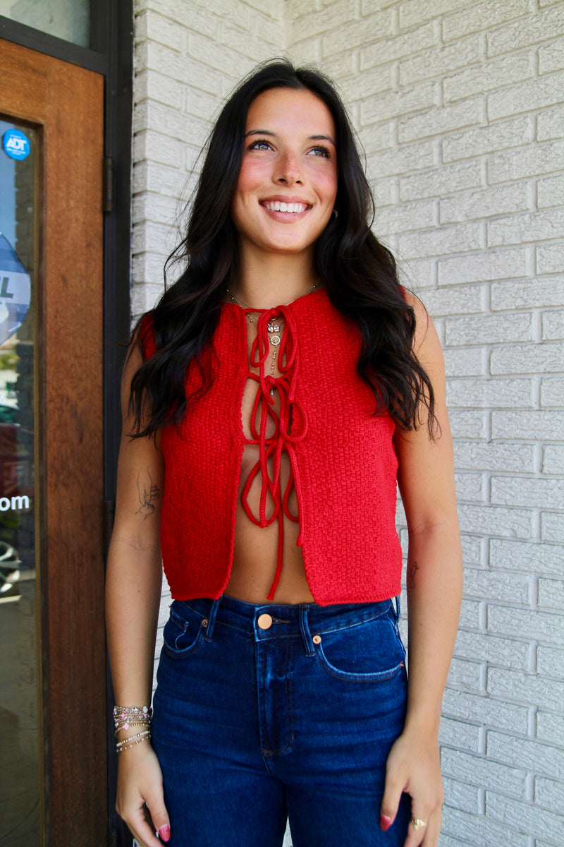 Ruby Tied Vest