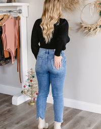 Kayla Puff Sleeve Bodysuit