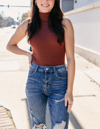 Chloe Mock Neck Bodysuit