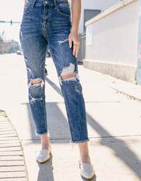 Girlfriend Dark Denim