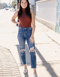 Girlfriend Dark Denim