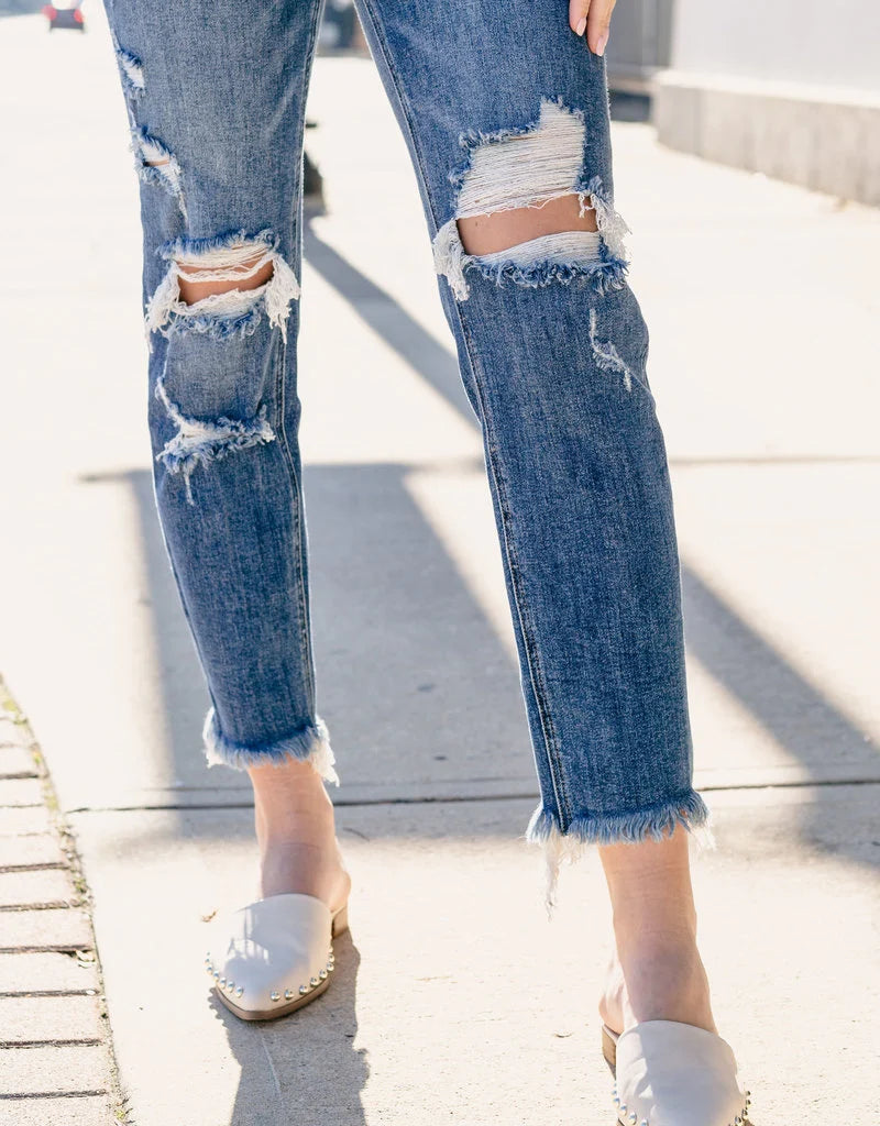 Girlfriend Dark Denim