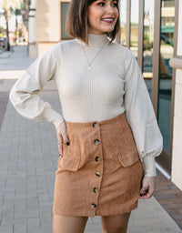 Courtney Corduroy Skirt
